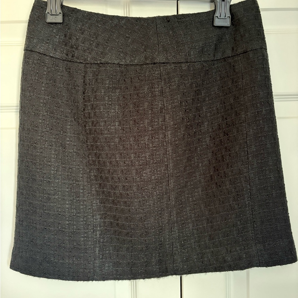 Banana Republic Charcoal Mini Skirt